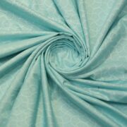 Azure Loop – Pure Cotton Jacquard Fabric - Image 2