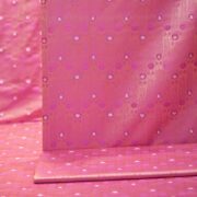pink resham jamawar fabric - Image 2