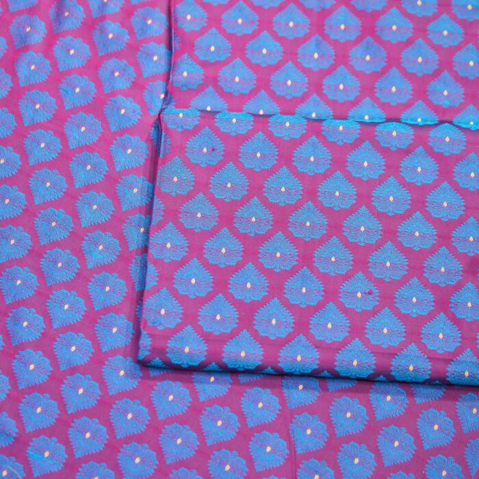 Shahi Royal Tanchoi Jamawar Handloom Resham Silk - Image 2