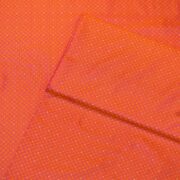 Pure handloom Tanchoi Jamawar silk fabric with Zari buti and small checkered pattern in resham weave