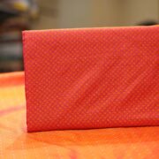 Pure handloom Tanchoi Jamawar silk fabric with Zari buti and small checkered pattern in resham weave