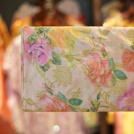 printed silk